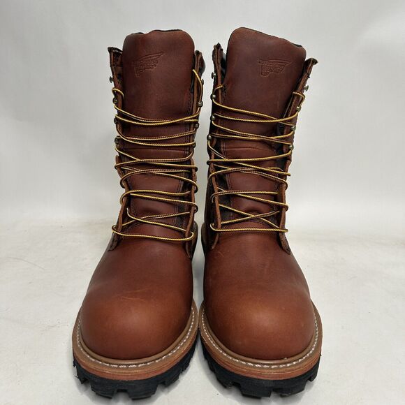 Red Wing 217 Waterproof Logger Boots Soft Toe 2024 - Picture 2 of 8